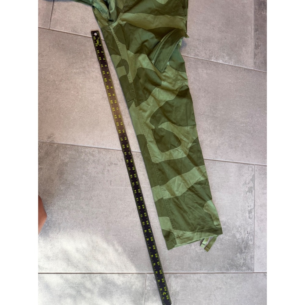 NWT Nike Air Jordan Flight Heritage Camo Cargo Pants Green Mens S Joggers - Picture 7 of 11